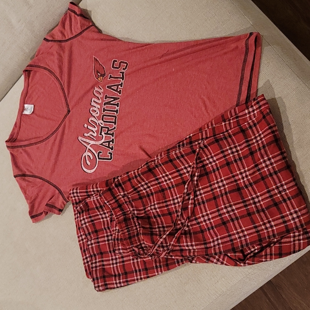 NFL Arizona Cardinals Pajamas Size Small NWOT
